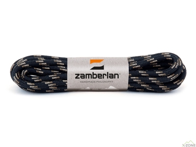 Шнурки Zamberlan Laces (125-205 cm), Black/Beige - фото