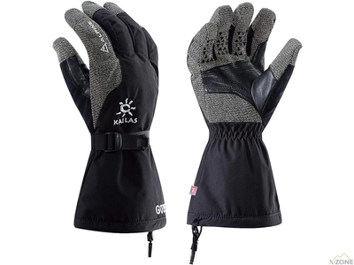 Перчатки для альпинизма Kailas 3-in-1 Mountaineering GTX, Black (KM110004) - фото