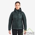 Кофта пуховая Montane Women's Anti-Freeze Packable Hooded Down Jacket, Deep Forest - фото