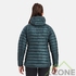 Кофта пуховая Montane Women's Anti-Freeze Packable Hooded Down Jacket, Deep Forest - фото