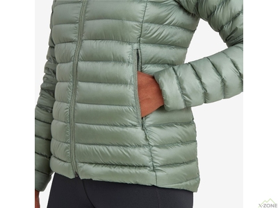 Кофта пухова Montane Women's Anti-Freeze Packable Hooded Down Jacket, Deep Forest - фото