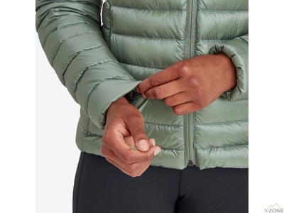 Кофта пуховая Montane Women's Anti-Freeze Packable Hooded Down Jacket, Deep Forest - фото