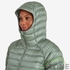 Кофта пуховая Montane Women's Anti-Freeze Packable Hooded Down Jacket, Deep Forest - фото