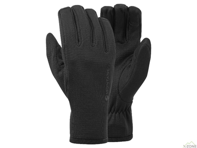 Перчатки Montane Protium Stretch Fleece Gloves, Black - фото
