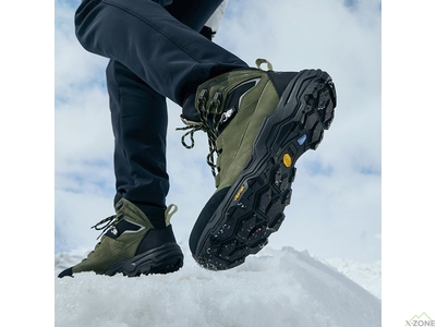 Черевики чоловічі для трекінгу Kailas N53° 2 FLT Mid Waterproof Trekking Shoes Men's, Deep Moss Green - фото
