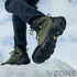 Ботинки мужские для трекинга Kailas N53° 2 FLT Mid Waterproof Trekking Shoes Men's, Deep Moss Green - фото