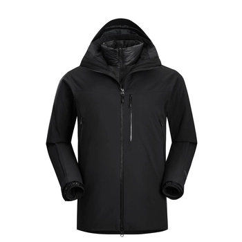 Мембранна куртка Kailas Genie 3-in-1 Hardshell Jacket Men's, Black (KG2341112) - фото