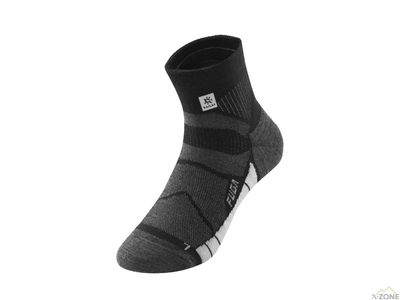 Термоноски Kailas Low Cut Trail Running Wool Socks Women's, Black (KH2301204) - фото