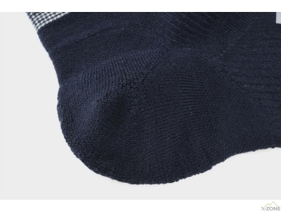 Термошкарпетки Kailas Low Cut Trail Running Wool Socks Women's, Beige/Green/Blue (KH2301204) - фото