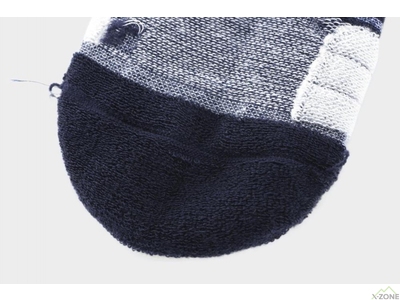 Термошкарпетки Kailas Low Cut Trail Running Wool Socks Women's, Beige/Green/Blue (KH2301204) - фото