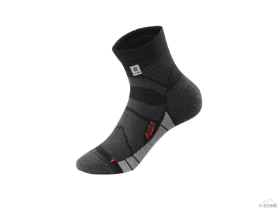 Термошкарпетки Kailas Low Cut Trail Running Wool Socks Men's, Black (KH2301104) - фото