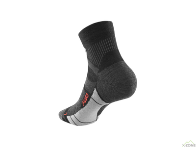 Термошкарпетки Kailas Low Cut Trail Running Wool Socks Men's, Black (KH2301104) - фото