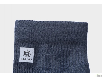 Термоноски Kailas Low Cut Trail Running Wool Socks Men's, Dark Blue (KH2301104) - фото