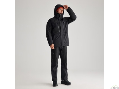 Куртка пухова Kailas Mid Length Down Jacket Men's, Black (KG2343126) - фото