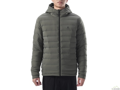 Куртка пухова Kailas Hooded Down Jacket Men's, Deep Moss Green (KG2343114) - фото