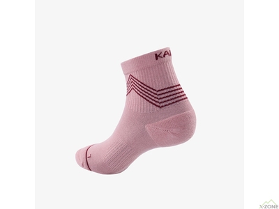 Треккинговые носки Kailas Low Cut Lightweight Trekking Socks Women's (2 Pairs), Mineral Pink/Deep Garnet Red (KH2302212) - фото
