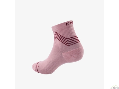 Трекінгові шкарпетки Kailas Low Cut Lightweight Trekking Socks Women's (2 Pairs), Mineral Pink/Deep Garnet Red (KH2302212) - фото