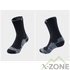 Треккинговые женские носки Kailas Mid Cut Trekking Wool Socks Women's, Black (KH2301202) - фото