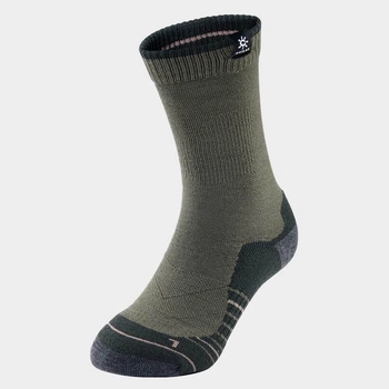 Треккинговые носки Kailas Pro Mountaineering Socks Unisex, Deep Moss Green (KH2301102) - фото