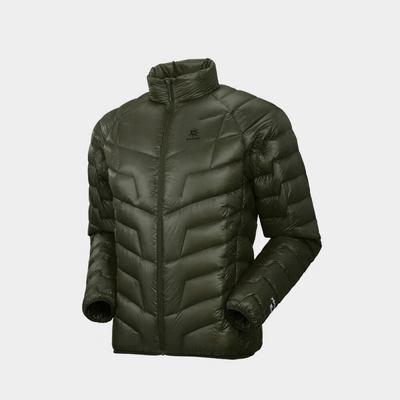 Куртка пухова Kailas GT ZERO Stand Collar Down Jacket Men's, Marsh Green (KG2343113) - фото