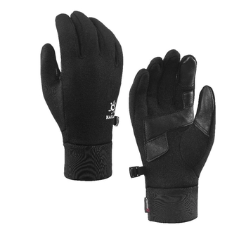 Перчатки флисовые Kailas Polartec Stretchy Fleece Gloves Women's, Black (KM2364203) - фото