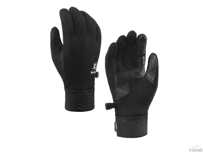 Перчатки флисовые Kailas Polartec Stretchy Fleece Gloves Women's, Black (KM2364203) - фото