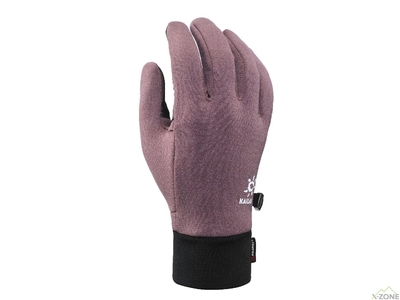 Перчатки флисовые Kailas Polartec Stretchy Fleece Gloves Women's, Purée Purple (KM2364203) - фото