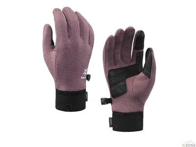 Рукавички флісові Kailas Polartec Stretchy Fleece Gloves Women's, Purée Purple (KM2364203) - фото