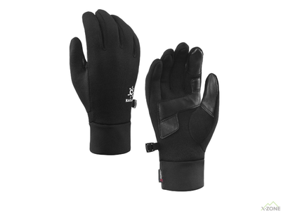 Перчатки флисовые Kailas Polartec Stretchy Fleece Gloves Men's, Black (KM2364103) - фото