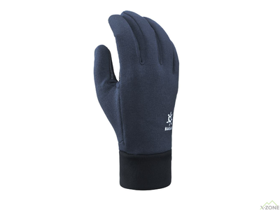 Рукавички флісові Kailas Polartec Stretchy Fleece Gloves Men's, Navy Blue (KM2364103) - фото