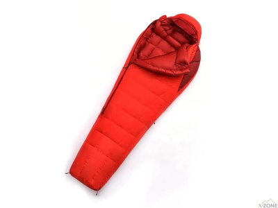 Пуховый спальный мешок Kailas Mountain 900 Alpine Down Sleeping Bag L, Red (KB2201102) - фото