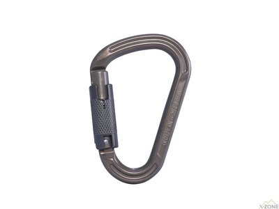 Карабин Kailas Mount Triple Lock HCA Carabiner, Iron Gray (KE210015) - фото