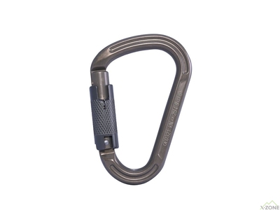 Карабін Kailas Mount Triple Lock HCA Carabiner, Iron Gray (KE210015) - фото