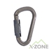 Карабін Kailas Mount Triple Lock HCA Carabiner, Iron Gray (KE210015) - фото