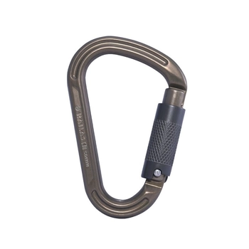 Карабин Kailas Mount Triple Lock HCA Carabiner, Iron Gray (KE210015) - фото