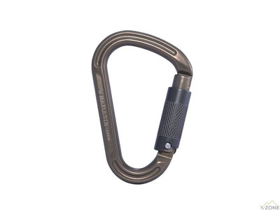 Карабин Kailas Mount Triple Lock HCA Carabiner, Iron Gray (KE210015) - фото