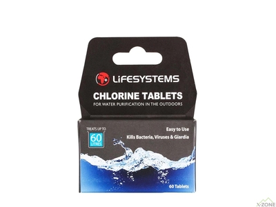 Таблетки для дезинфекции воды Lifesystems Chlorine Tablets (3120) - фото