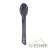 Ложка, вилка, нож Lifeventure Ellipse Cutlery, Graphite (75013) - фото