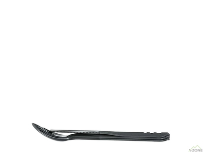 Ложка, вилка, нож Lifeventure Ellipse Cutlery, Graphite (75013) - фото