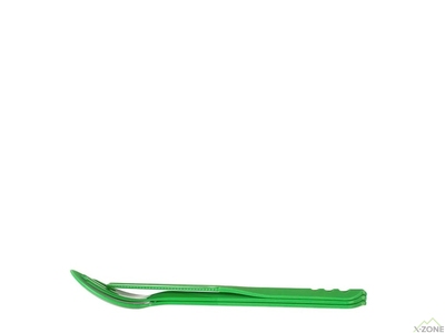 Ложка, вилка, нож Lifeventure Ellipse Cutlery, Green (75012) - фото