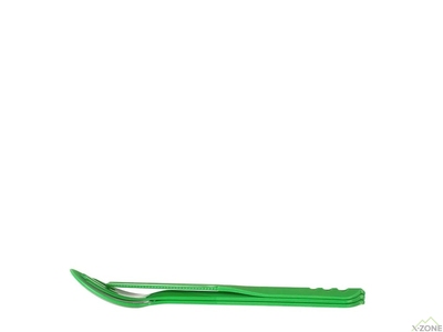 Ложка, виделка, ніж Lifeventure Ellipse Cutlery, Green (75012) - фото