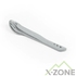 Ложка, виделка, ніж Lifeventure Ellipse Cutlery, Light Grey (75018) - фото