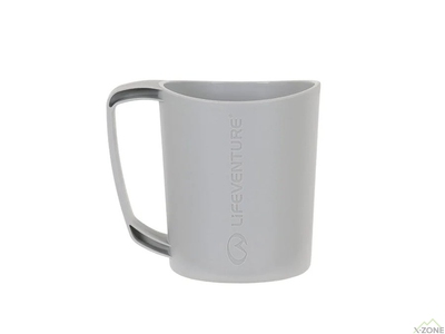 Кружка Lifeventure Ellipse Camping Mug 450 ml, Light Grey (75454) - фото