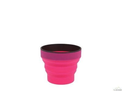Чашка складная Lifeventure Silicone Ellipse Mug 350 ml, Pink (75732) - фото