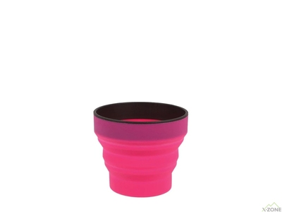 Чашка складана Lifeventure Silicone Ellipse Mug 350 ml, Pink (75732) - фото