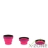 Чашка складана Lifeventure Silicone Ellipse Mug 350 ml, Pink (75732) - фото