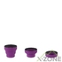 Чашка складана Lifeventure Silicone Ellipse Mug 350 ml, Purple (75740) - фото