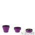 Чашка складная Lifeventure Silicone Ellipse Mug 350 ml, Purple (75740) - фото