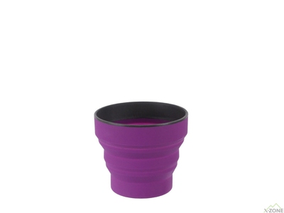 Чашка складная Lifeventure Silicone Ellipse Mug 350 ml, Purple (75740) - фото
