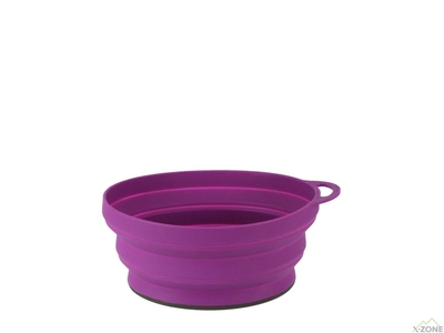 Миска складана Lifeventure Silicone Ellipse Bowl, Purple (75515) - фото